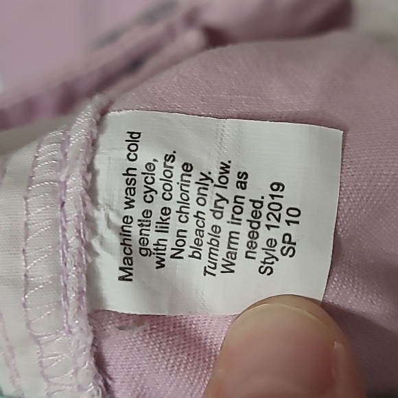 J. Crew Pinkish Lavender City Fit Shorts with Grey Embroidered Zebras size 6 - Picture 6 of 11
